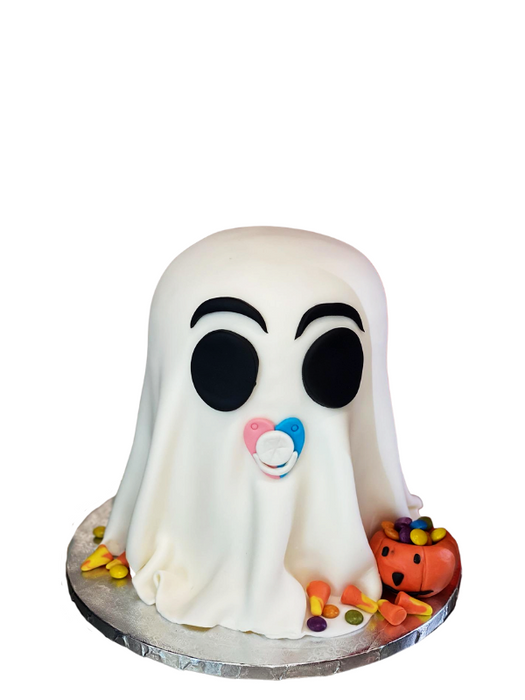 Halloween Cake Ghost