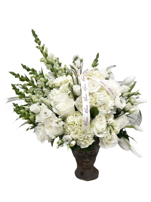 Flower Arrangement Elegant White