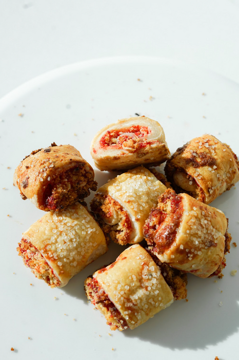 Raspberry Rugellach Cookies