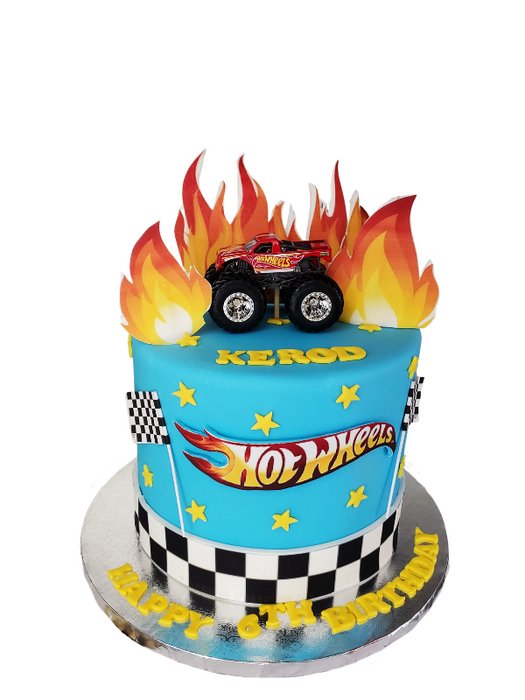 Kids Cake Hot Wheels