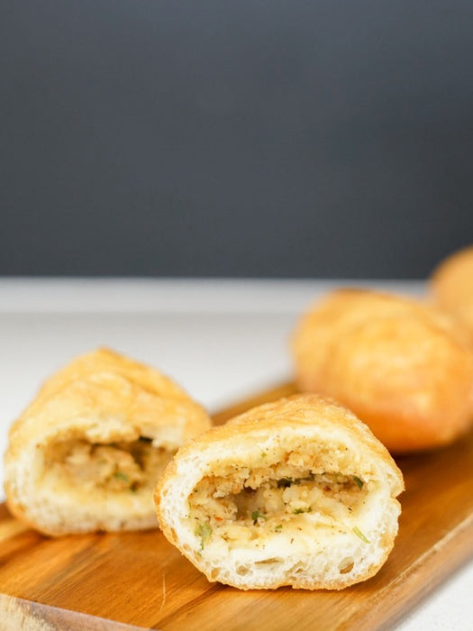 Potato Pirozhki (stuffed fried dough)