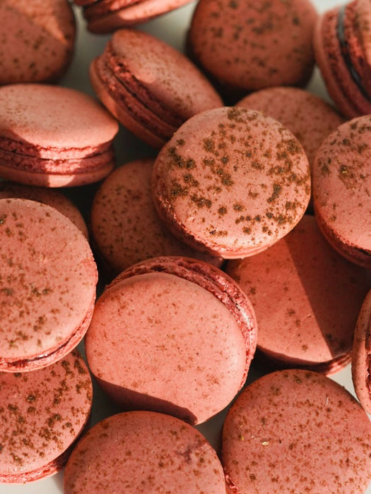 French Macarons Raspberry