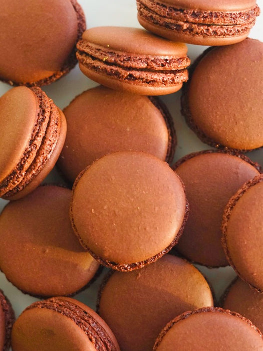 French Macarons Chocolate