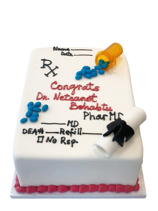 RX Graduation cake