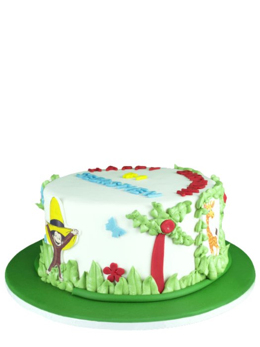 Kids Cake Curious George