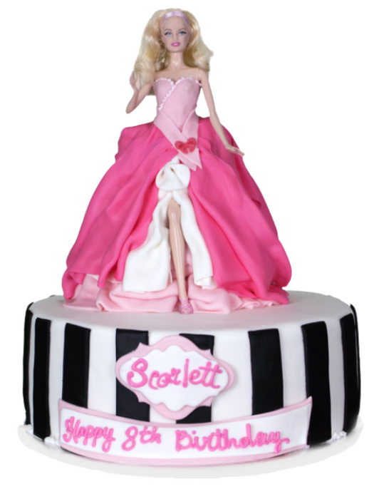 Kids Cake Dancing Barbie