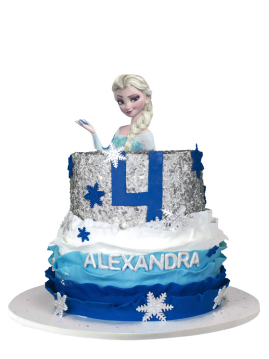 Kids Cake Elsa