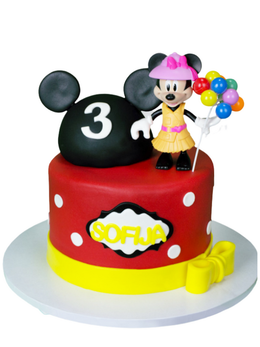 Kids Cake Happy Minnie