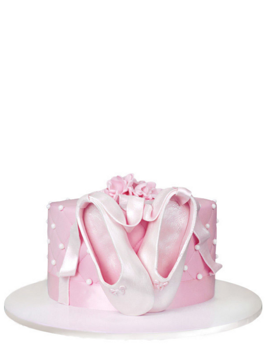 Kids Cake Pink Ballet Shoes