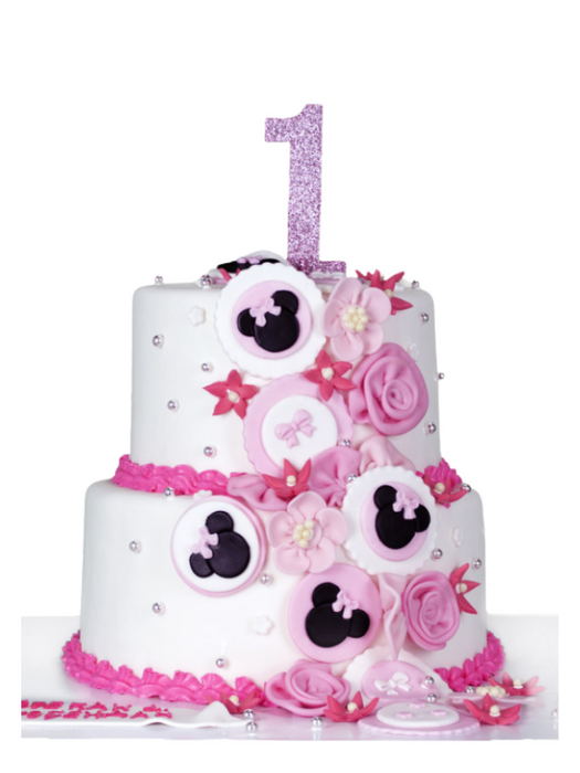 Kids Cake Pink Minnie Mouse