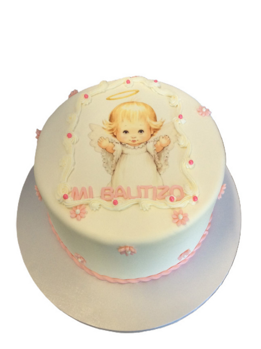 Baptism Cake Little Angel