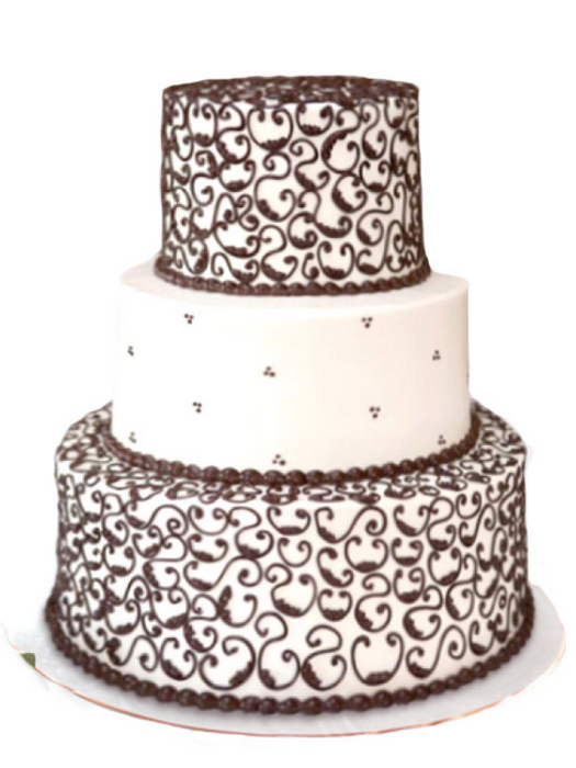 Endless Love Wedding Cake