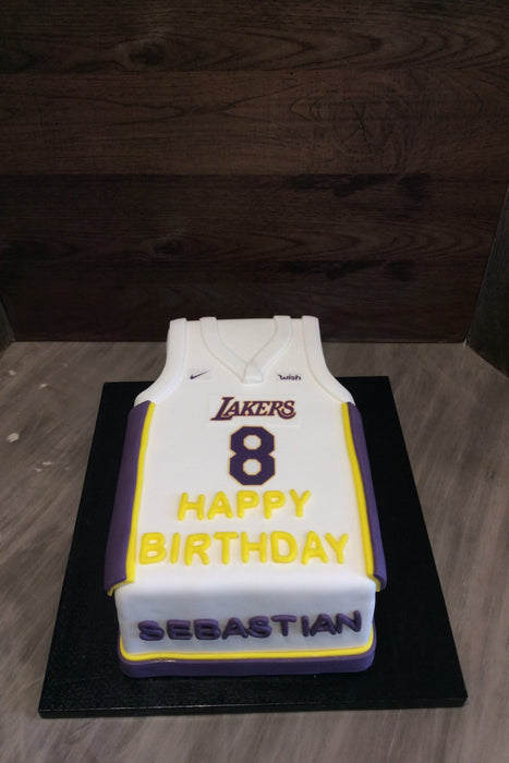 Birthday Cake Lakers