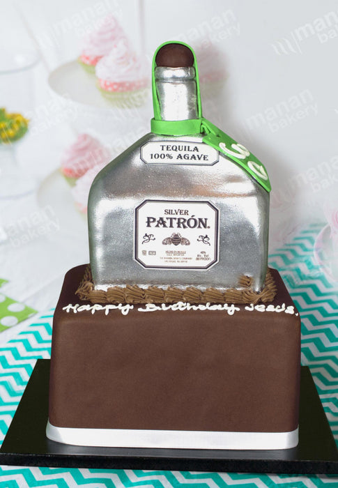 Birthday Cake Tequila Bottle