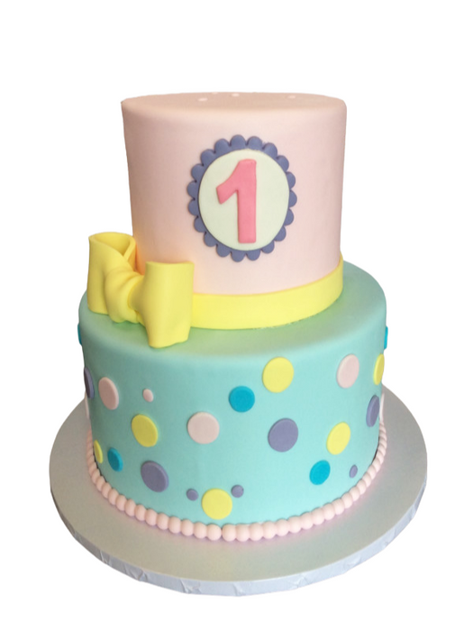 Kid's Cake Colorful Dots