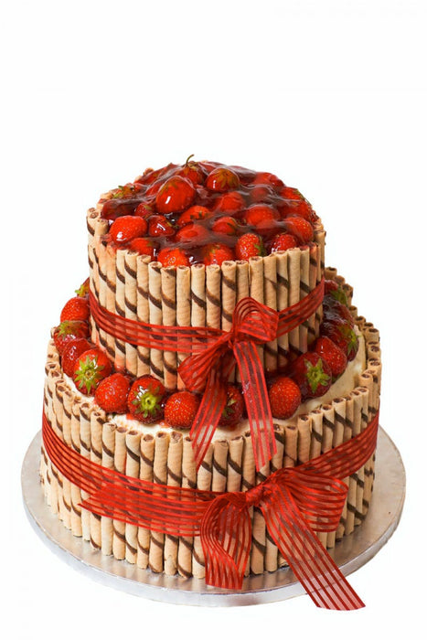 Birthday Cake Traditional Strawberry