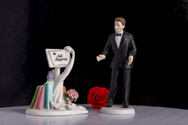 Wedding Cake Topper Still Shopping