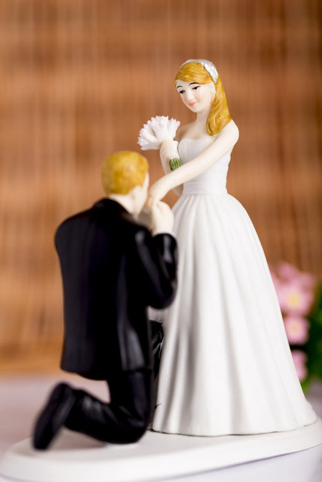 Wedding Cake Topper Will You Be Mine