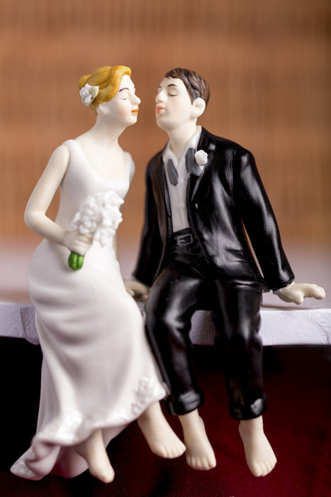 Wedding Cake Topper Aloha Couple